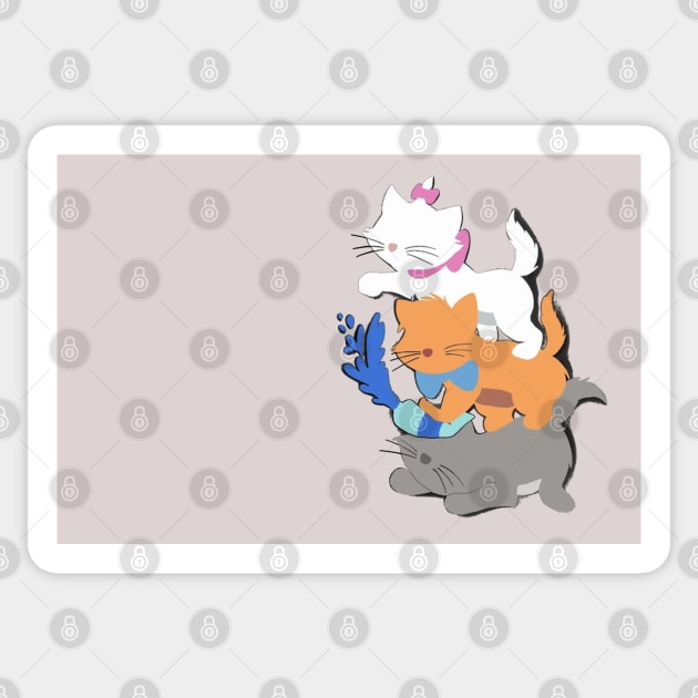 The Aristocats Sticker by aliceborg12